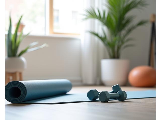 Compact home gym equipment